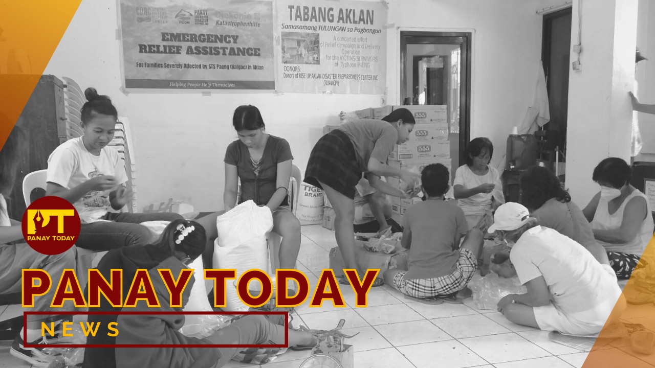 GROUPS CONDUCTED EMERGENCY RESPONSE ACTIVITIES FOR TYPHOON PAENG SURVIVORS