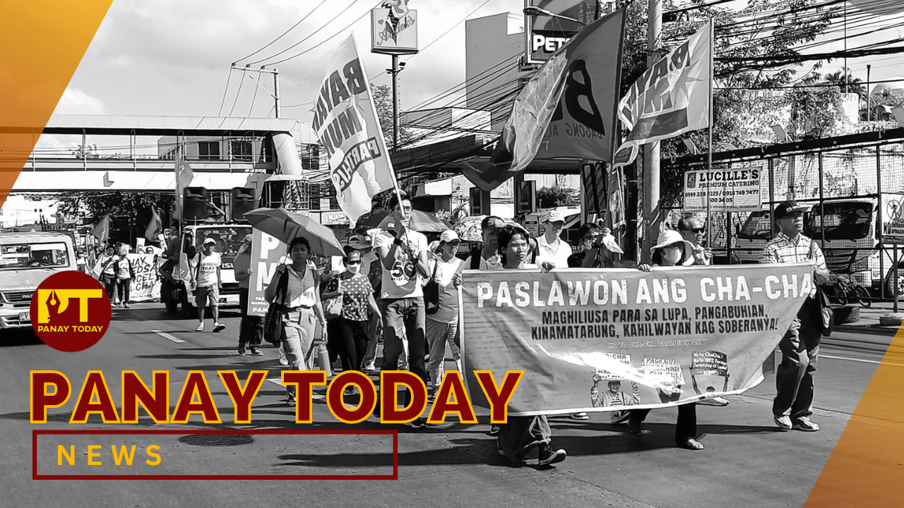 Panayanons Commemorate 38th Edsa People Power, Carrying the Call to Oppose Charter Change