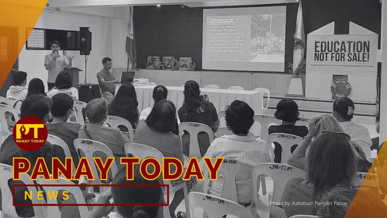 YOUTH HOLD PANAY-WIDE EDUCATION SUMMIT, CALL TO JUNK K-12 AND CHARTER CHANGE