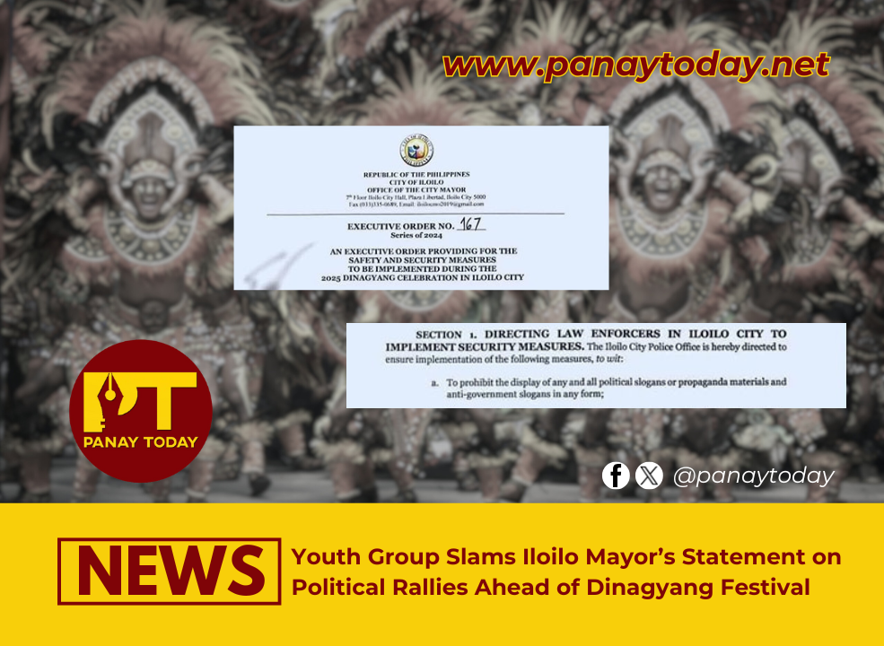 Youth Group Slams Iloilo Mayor’s Statement on Political Rallies Ahead of Dinagyang Festival