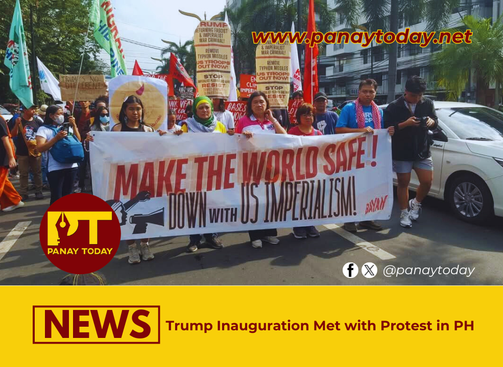 Trump Inauguration Met with Protest in PH