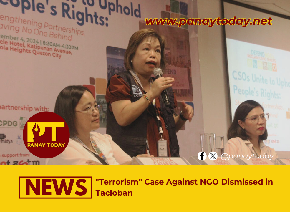 “Terrorism” Case Against NGO Dismissed in Tacloban