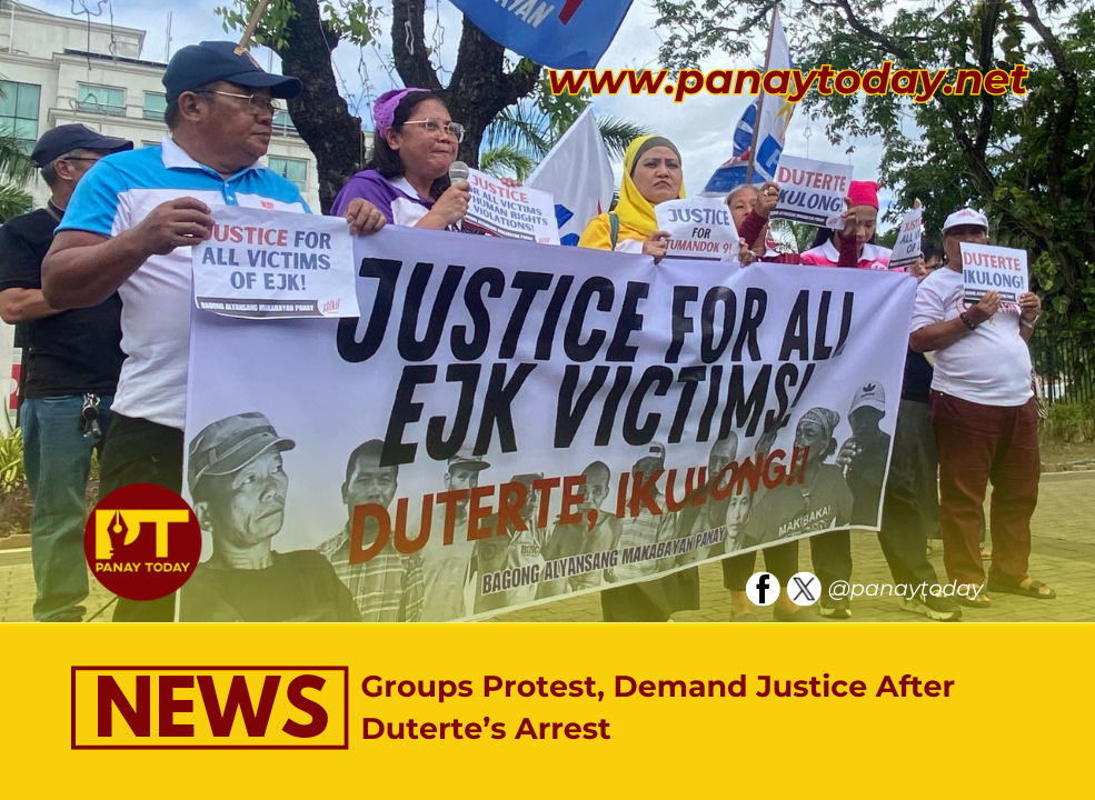 Groups Protest, Demand Justice After Duterte’s Arrest