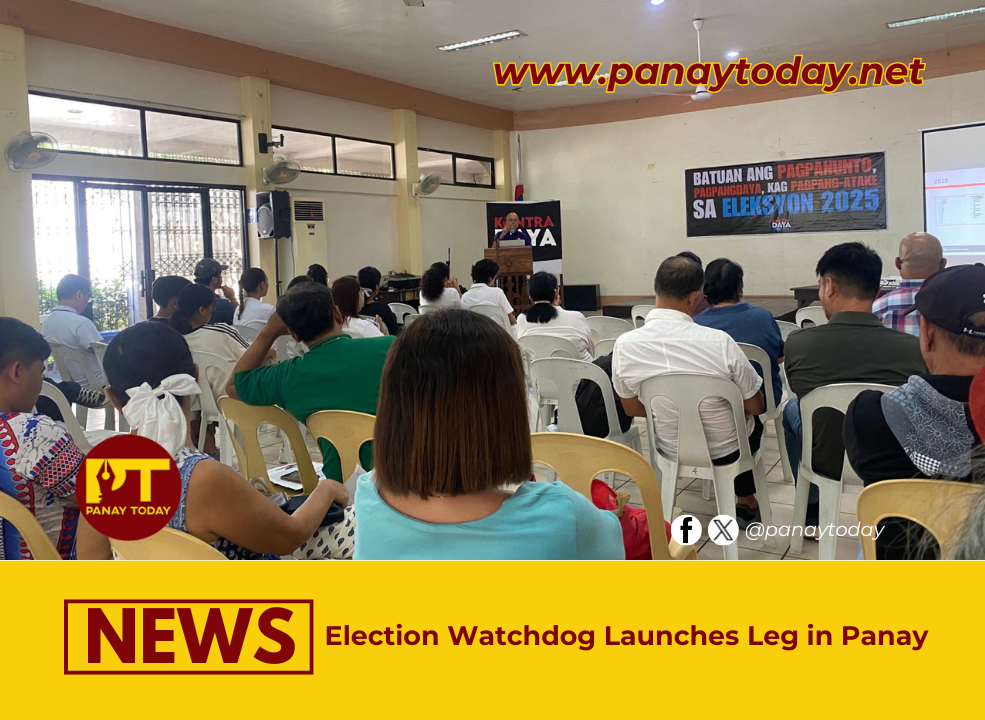 Election Watchdog Launches Leg in Panay