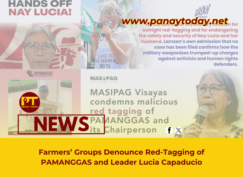 Farmers’ Groups Denounce Red-Tagging of PAMANGGAS and Leader Lucia Capaducio