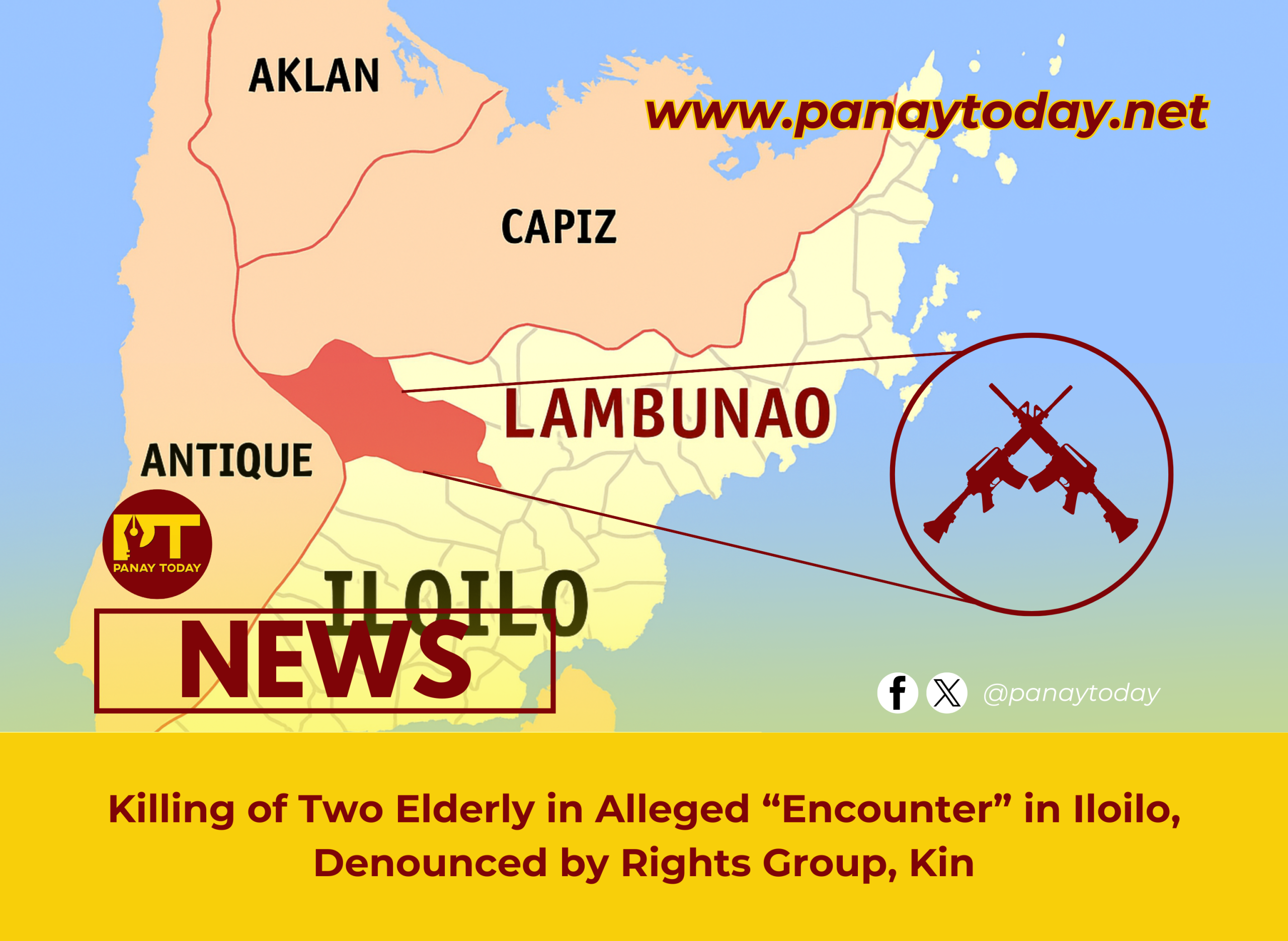 Killing of Two Elderly in Alleged “Encounter” in Iloilo, Denounced by Rights Group, Kin
