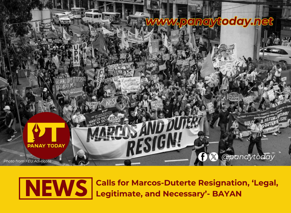 Calls for Marcos-Duterte Resignation, ‘Legal, Legitimate, and Necessary’- BAYAN 