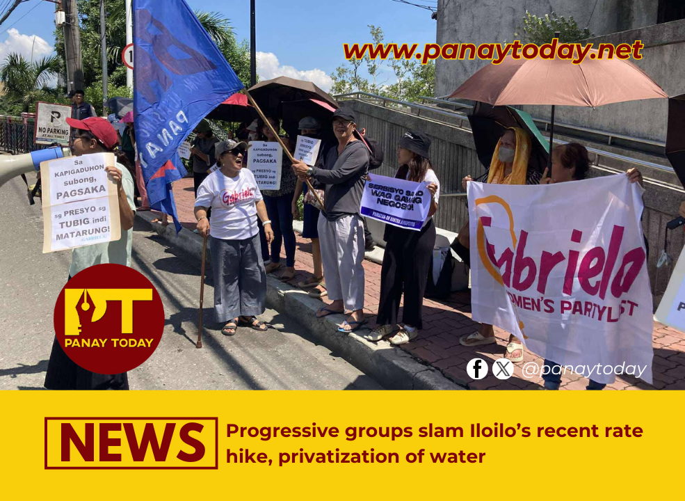 Progressive Groups Slam Iloilo’s Recent Rate Hike, Privatization of Water