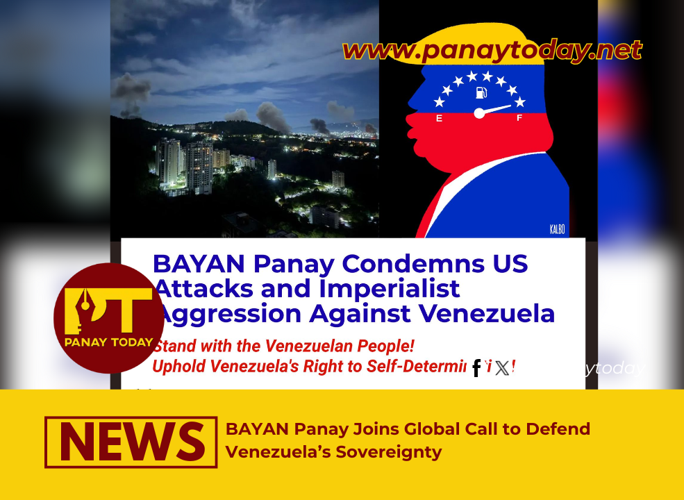 BAYAN Panay Joins Global Call to Defend Venezuela’s Sovereignty