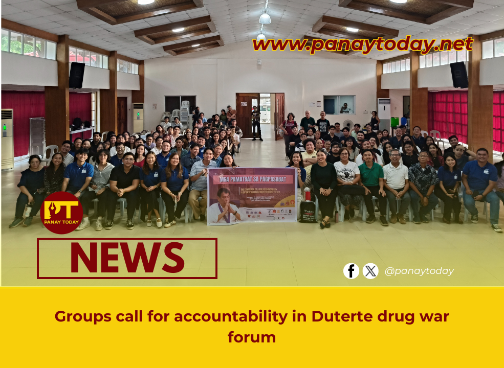 Groups call for accountability in Duterte drug war forum